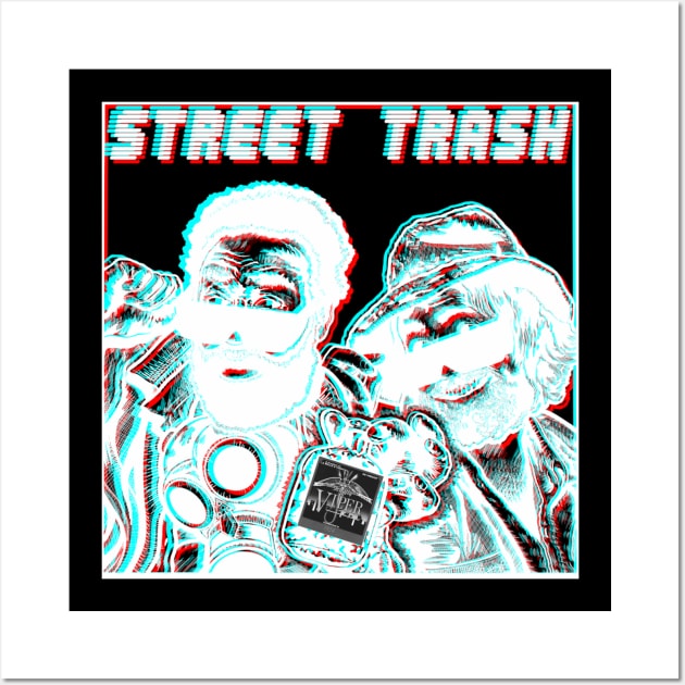 Street Trash negative 3-D Wall Art by BludBros